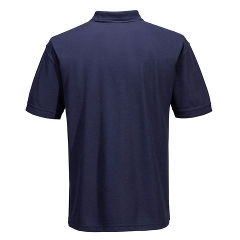 Naples Polo Shirt S/S Navy back