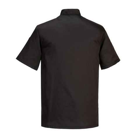Chef's Kent Jacket S/S Black back