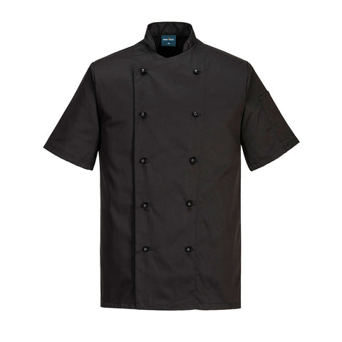 Chef's Kent Jacket S/S Black