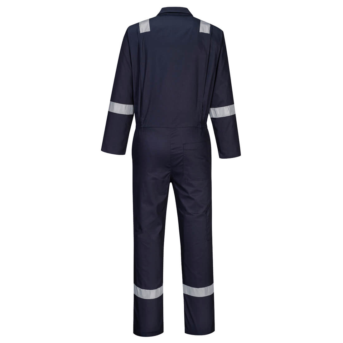 Iona Enhanced Cotton Coverall Navy 1 back