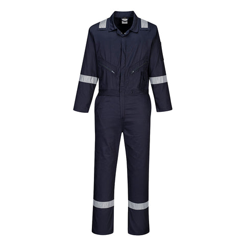 Iona Enhanced Cotton Coverall Navy 1