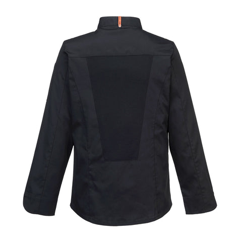 Chef's MeshAir Pro Jacket L/S Black back