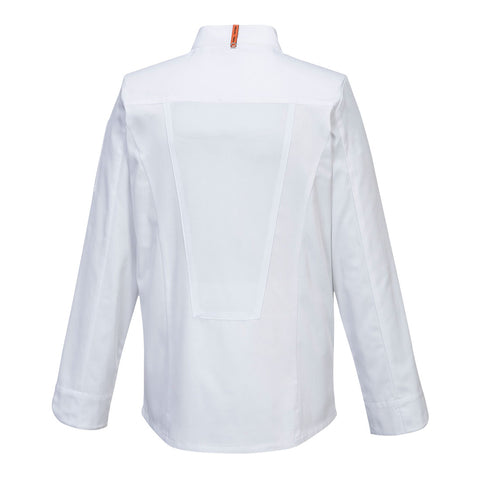 Chef's MeshAir Pro Jacket L/S White back