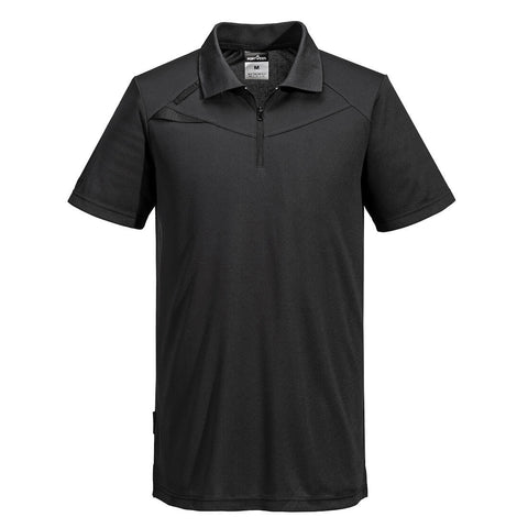 DX4 Polo Shirt S/S All Black