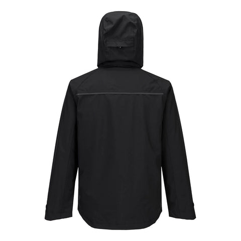 DX4 Rain Jacket All Black back