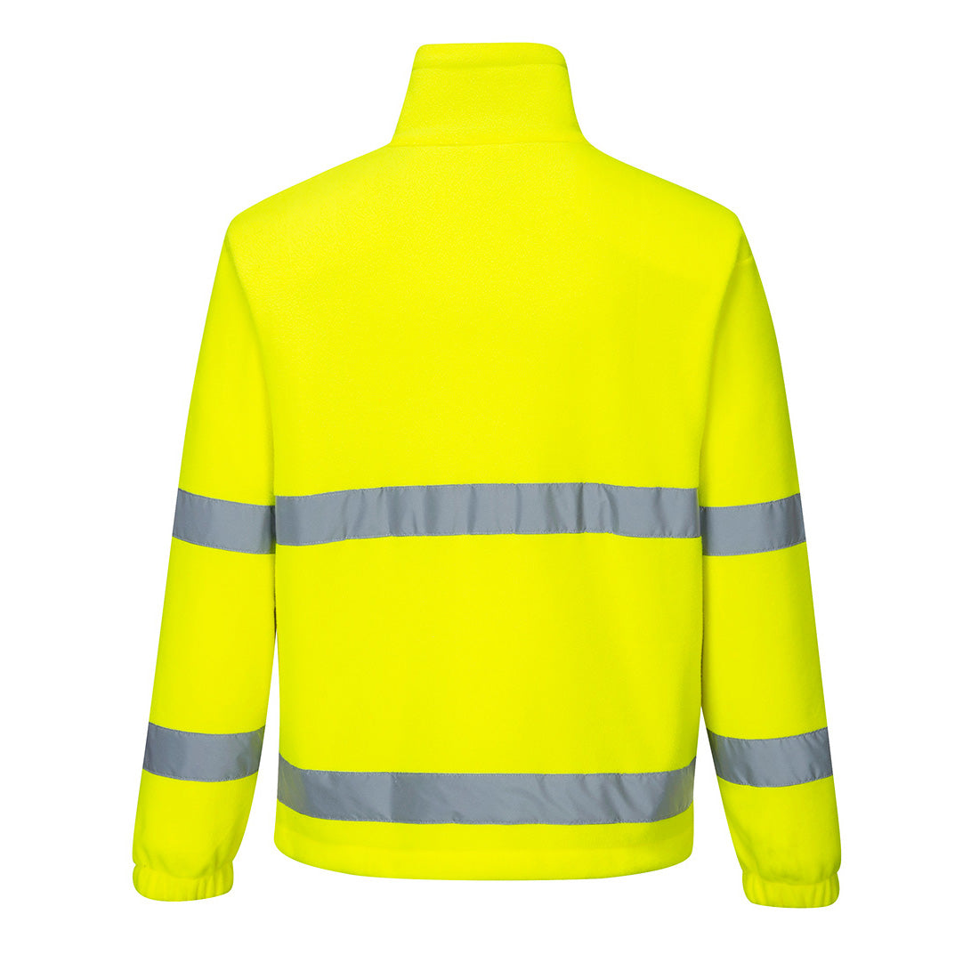 Hi-Vis Essential Polar Fleece Yellow back