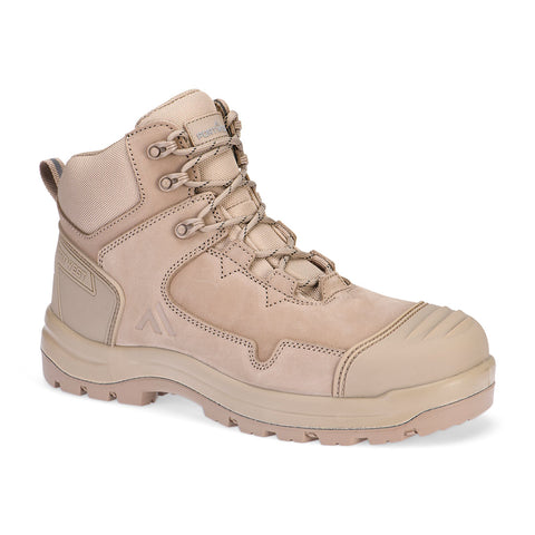 Composite Nubuck Leather Mid Boot S3S Stone