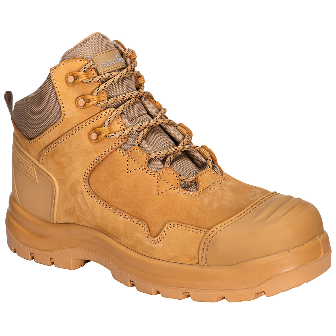 Composite Nubuck Leather Mid Boot S3S Wheat