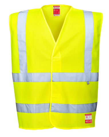 Bizflame Hi-Vis FR Vest Yellow