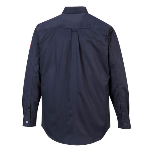 Bizflame 88/12 FR Work Shirt Navy back