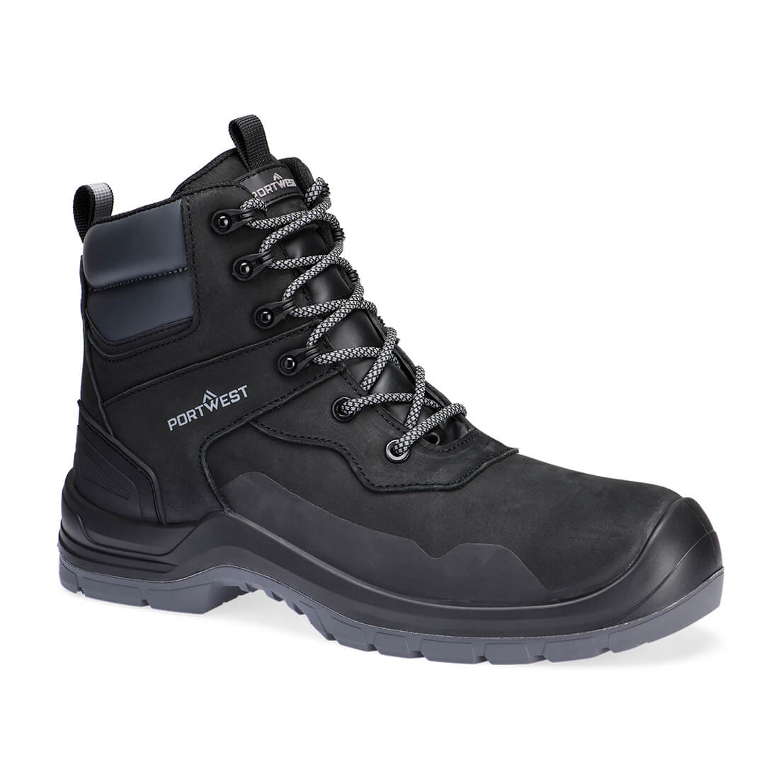 Composite Nubuck Mid Boot S7L Black