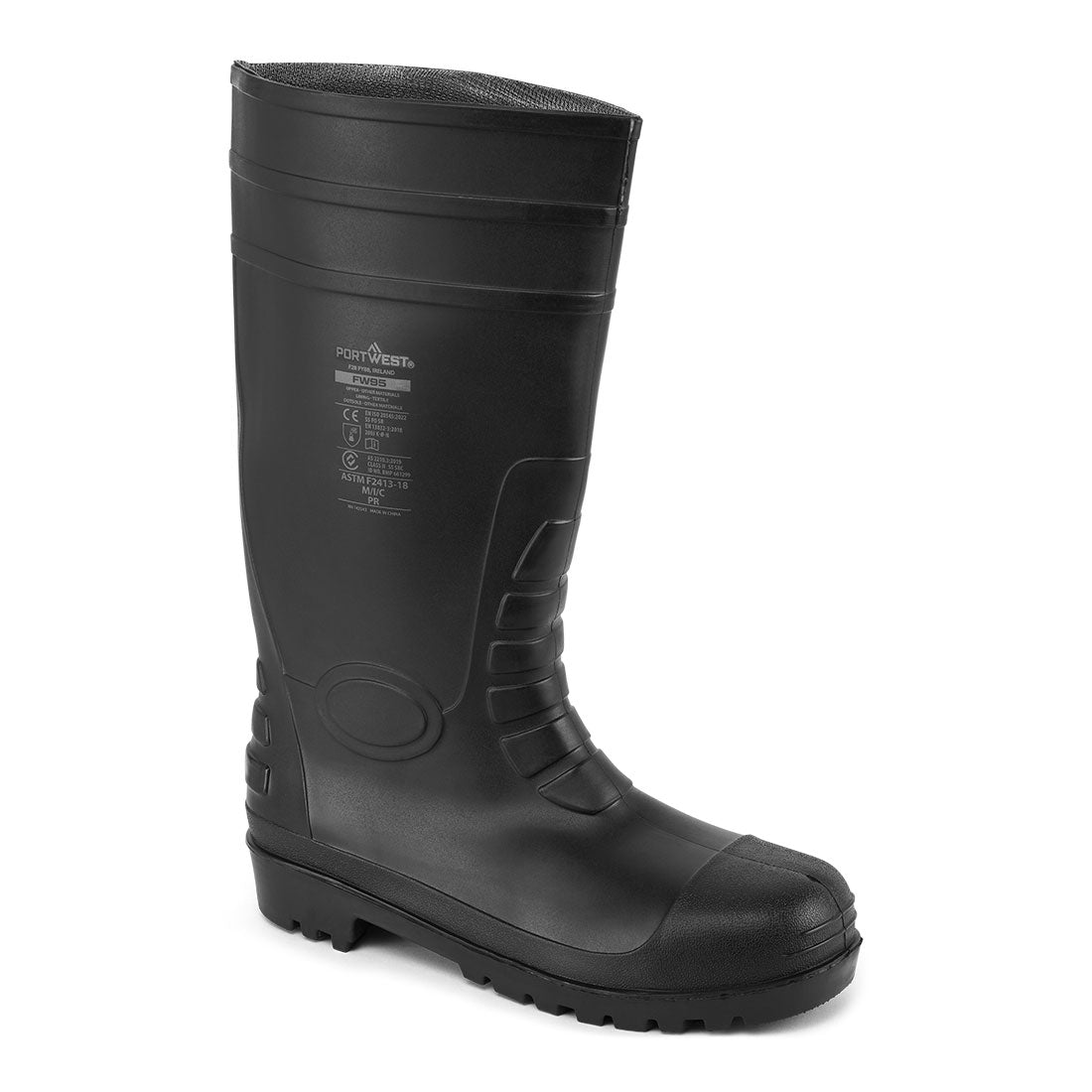Steel PVC Wellington S5 Black