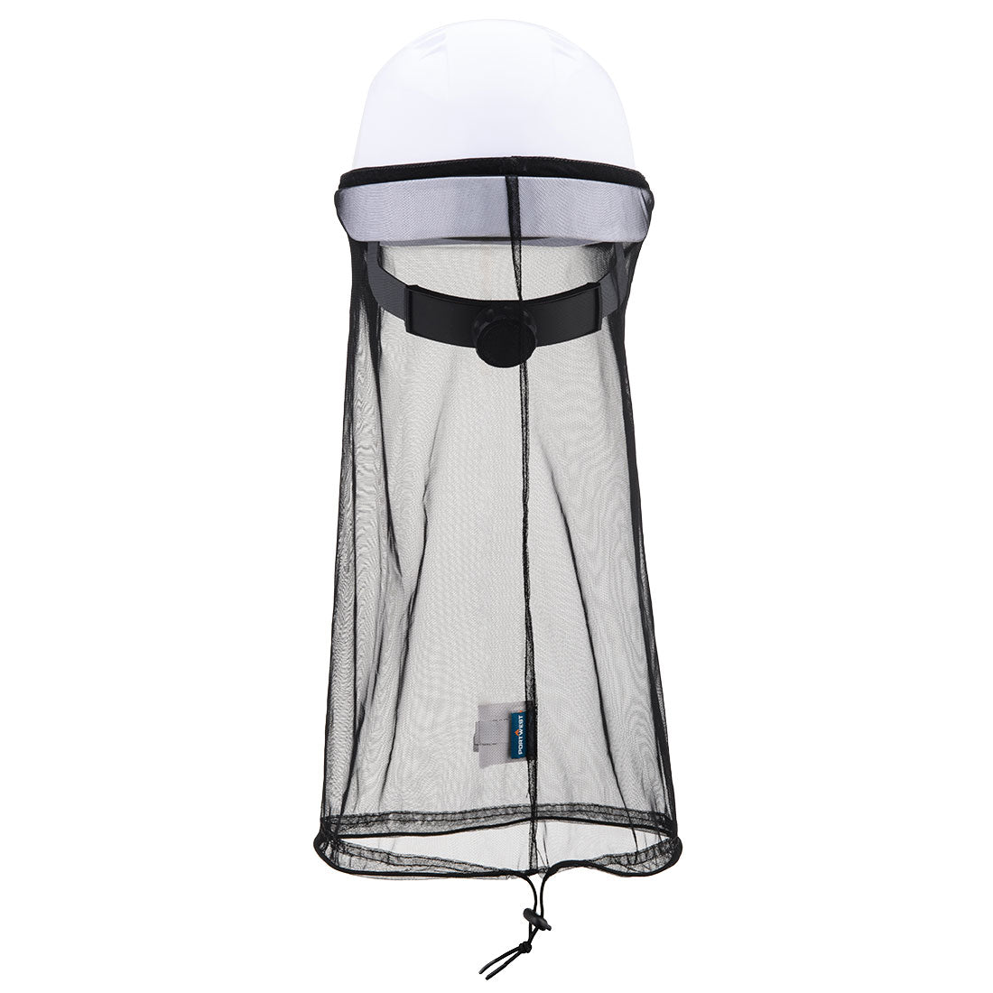 Insect Net Helmet Accessory Black back