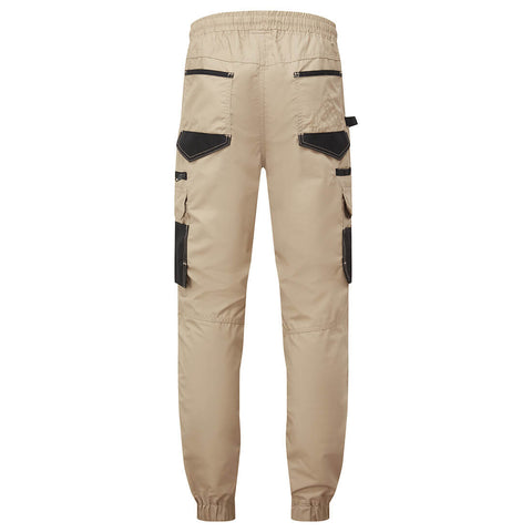 KX3 Lightweight Cool Drawstring Pants Sand back