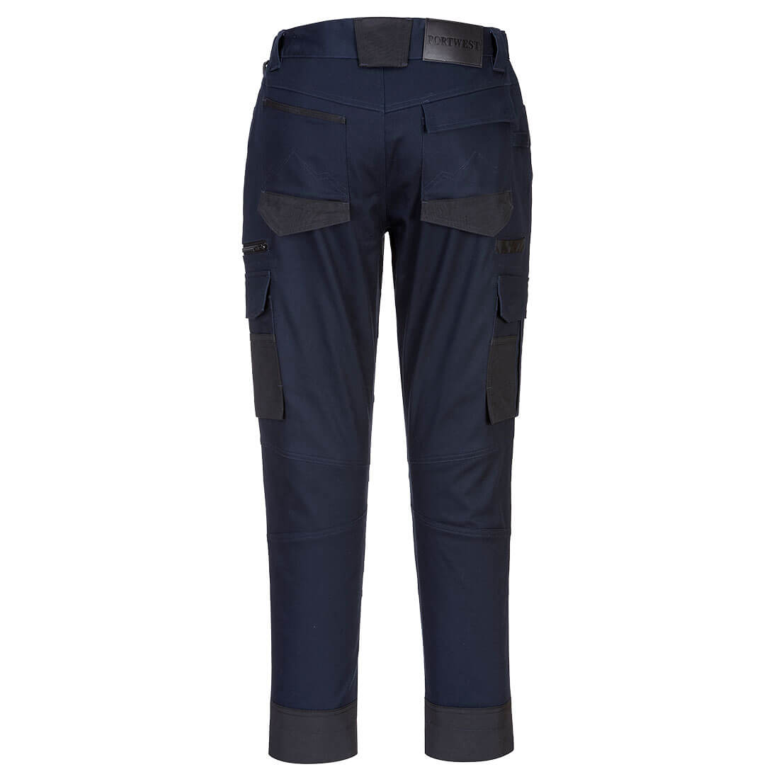KX3 Women's Stretch Slim Fit Trade Pants Navy back