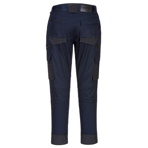 KX3 Women's Stretch Slim Fit Trade Pants Navy back