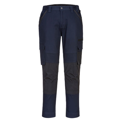 KX3 Women's Stretch Slim Fit Trade Pants Navy