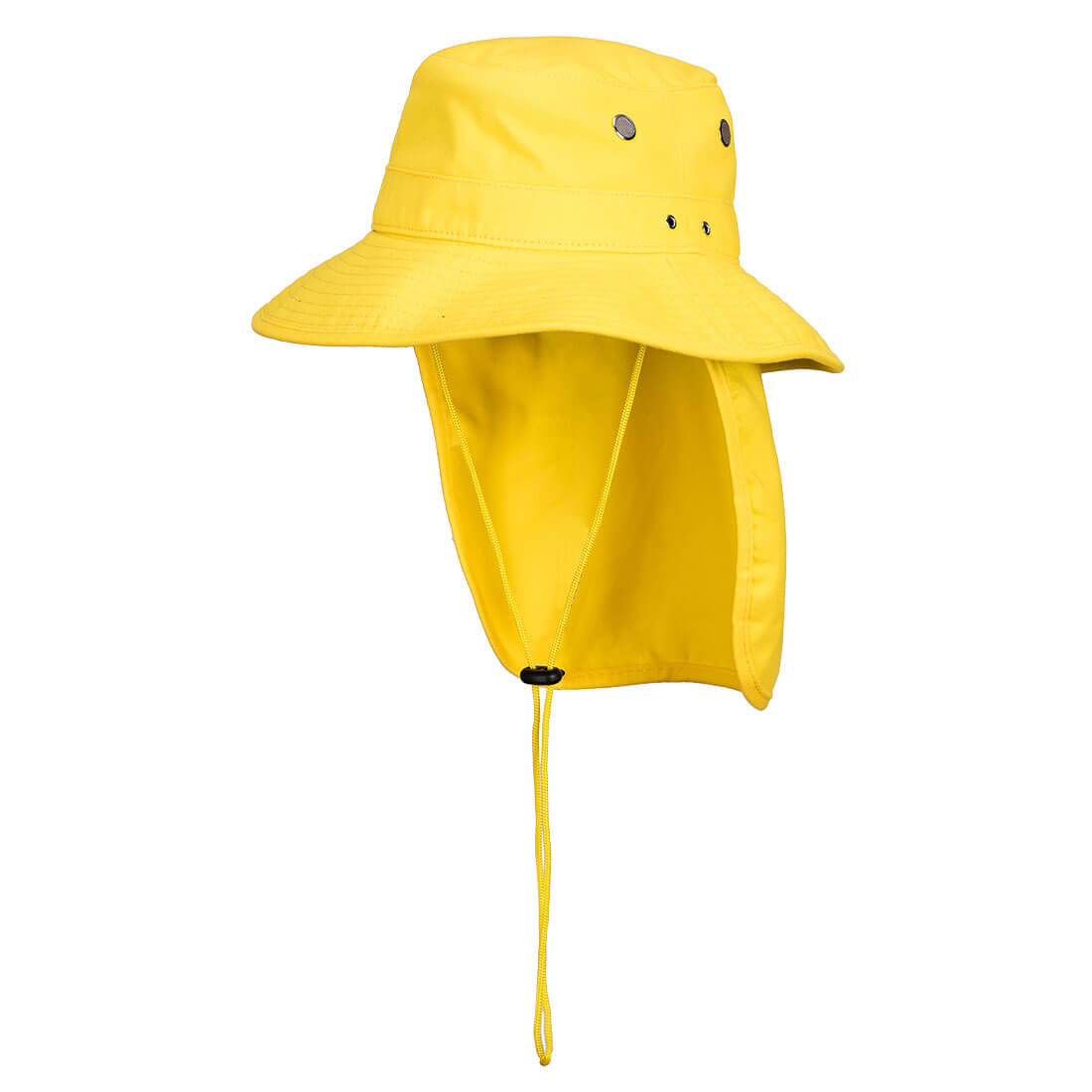 Wide Brim Hat Yellow back