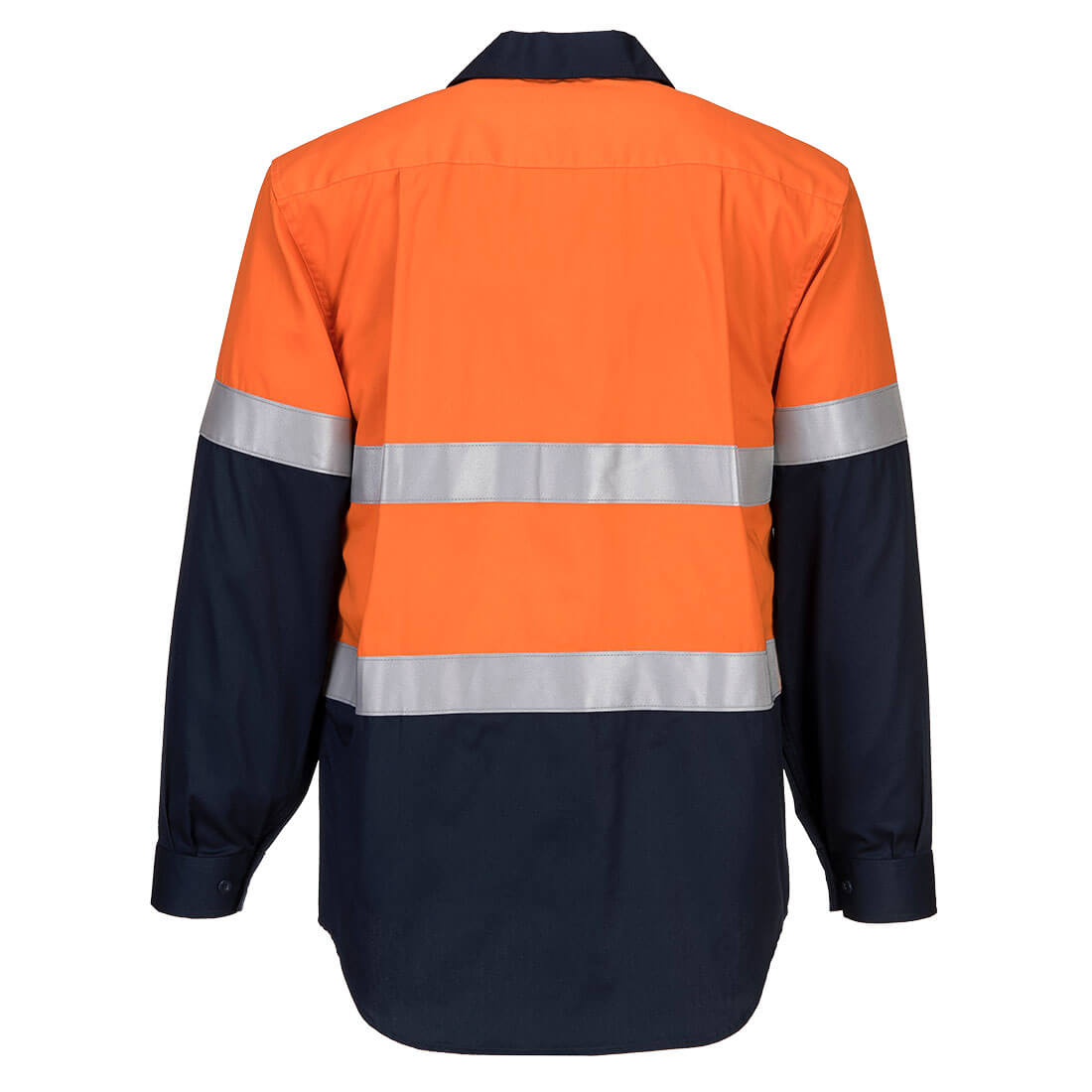 Bizflame FR Class D/N Shirt Orange/Navy back