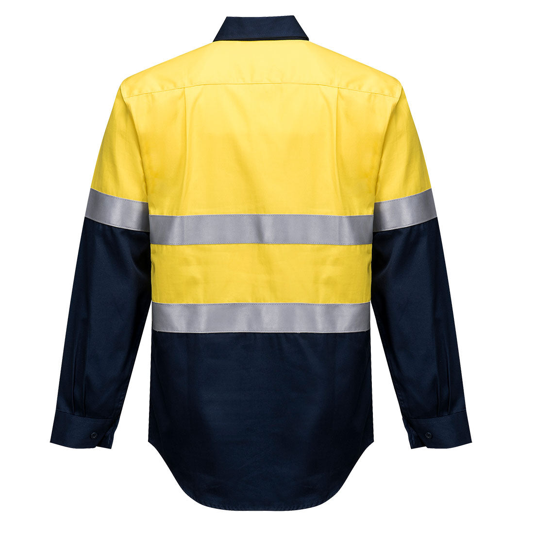 Bizflame FR Class D/N Shirt Yellow/Navy back
