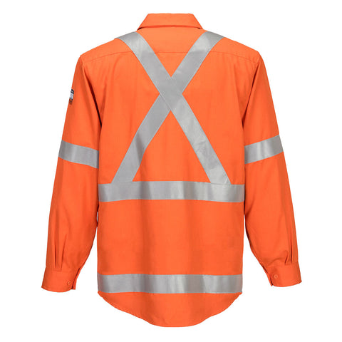 Portflame FR Class D/N X Back Shirt Orange back