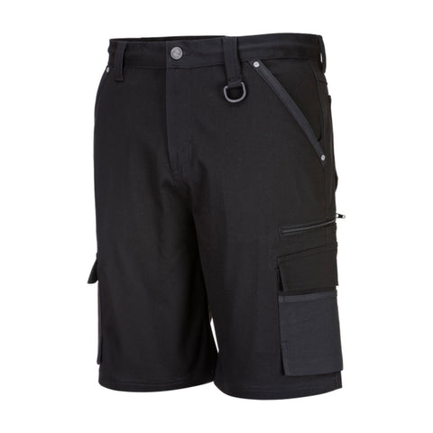 KX3 Stretch Slim Fit Shorts Black side