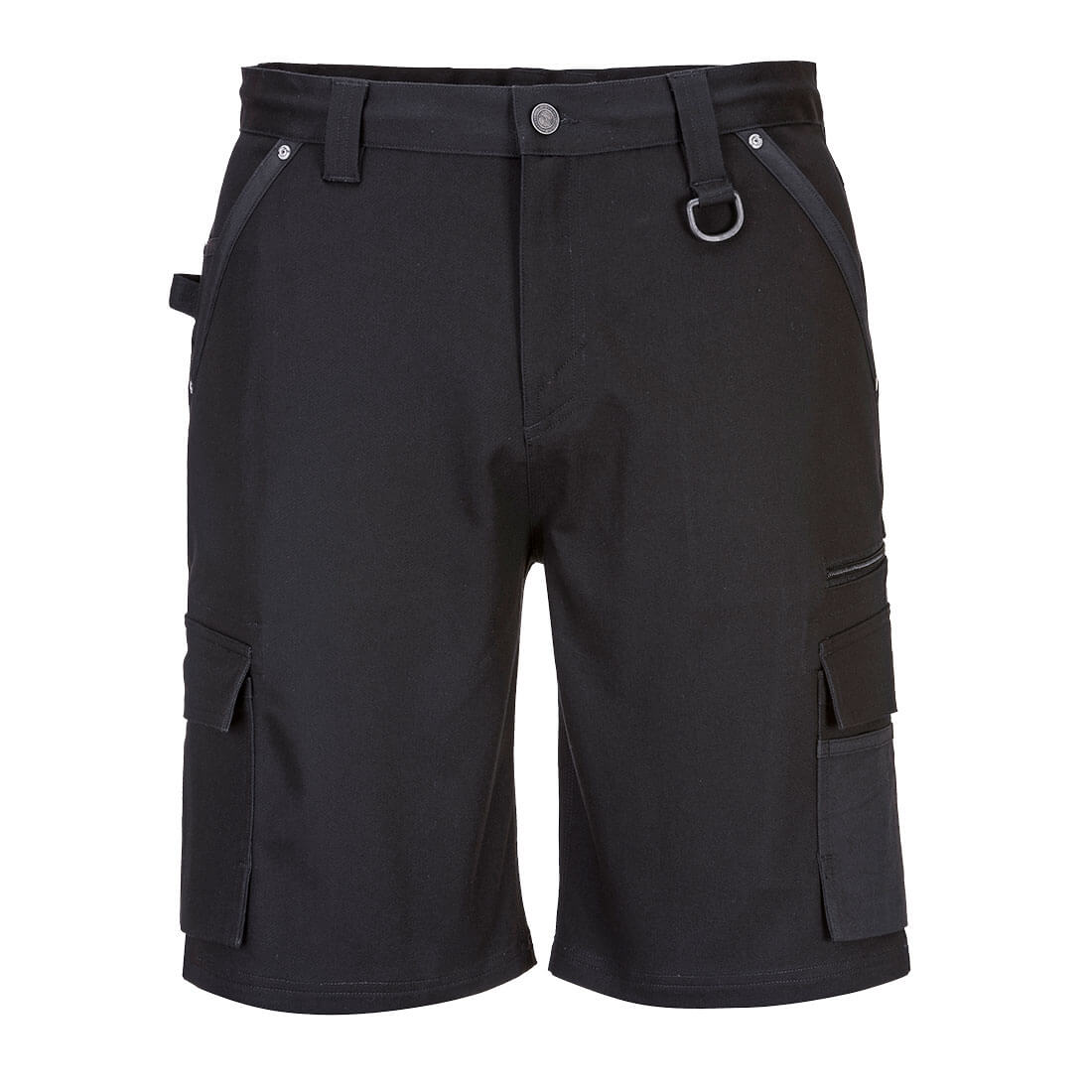 KX3 Stretch Slim Fit Shorts Black