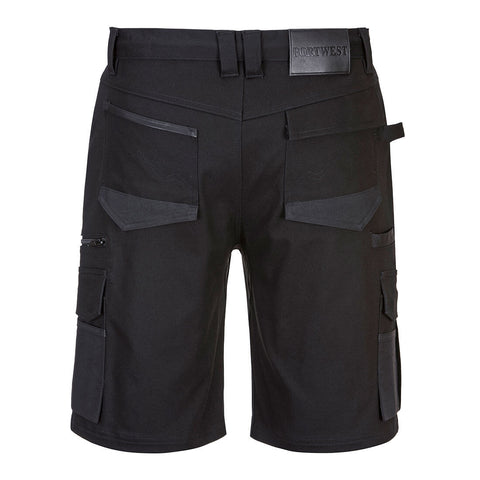 KX3 Stretch Slim Fit Shorts Black back