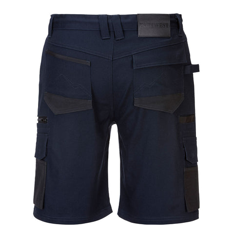 KX3 Stretch Slim Fit Shorts Navy back