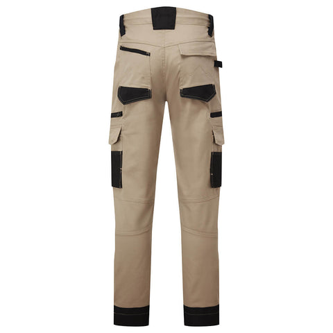 KX3 Stretch Slim Fit Trade Pants Sand back