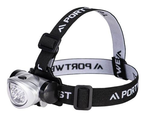 LED Head light Silver