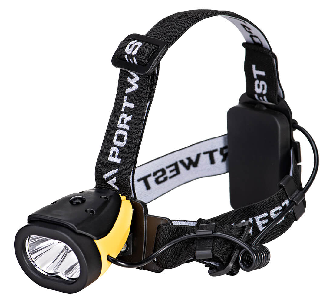 Portwest Dual Power Head Light Yellow/Black