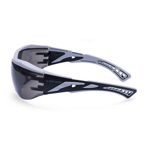 Dynamic Plus Safety Glasses Smoke back