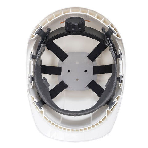 Endurance Helmet White back