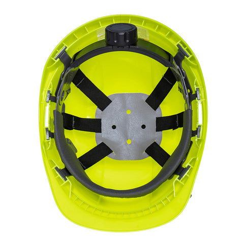 Endurance Helmet Yellow back