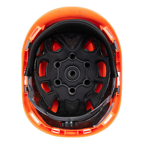 Height Endurance Mountaineer Helmet Orange back