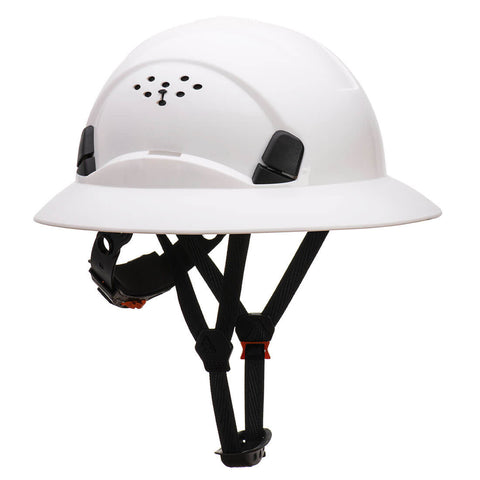 Full Brim Extra Hard Hat White