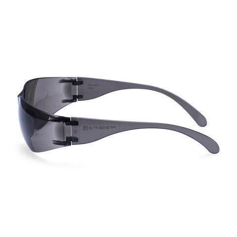 Wrap Around Safety Glasses Black back