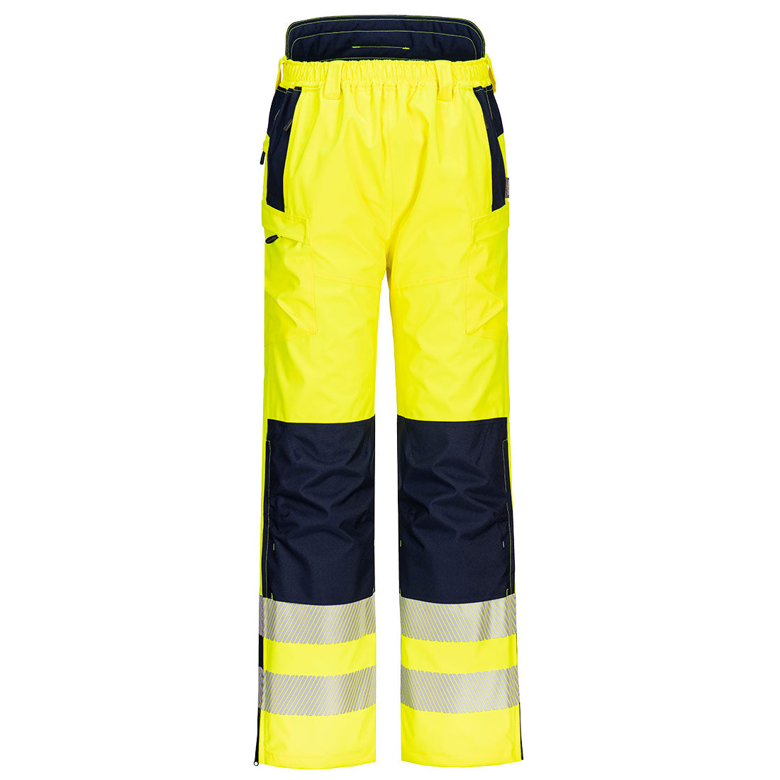 PW3 Hi-Vis Extreme Rain Pants Yellow/Navy