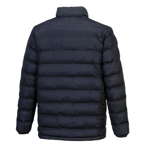 Ultrasonic Heated Tunnel Jacket Navy back