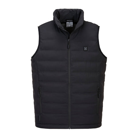 Ultrasonic Heated Tunnel Vest Black