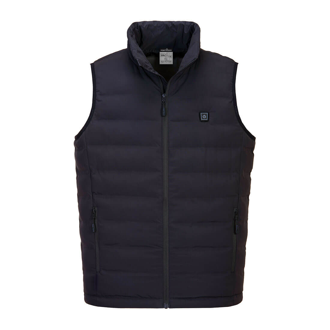 Ultrasonic Heated Tunnel Vest Navy