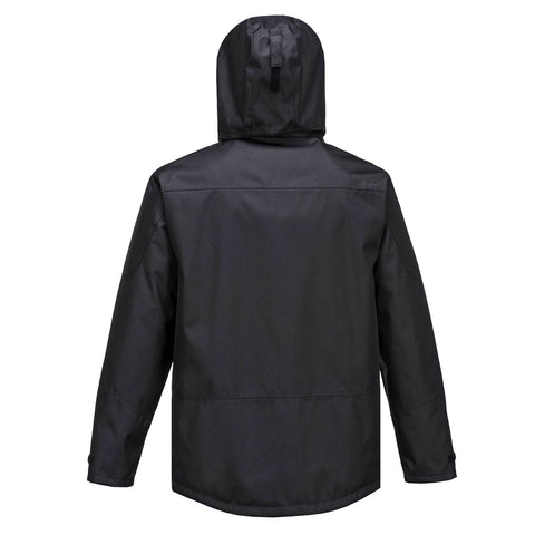 Outcoach Rain Jacket Black back