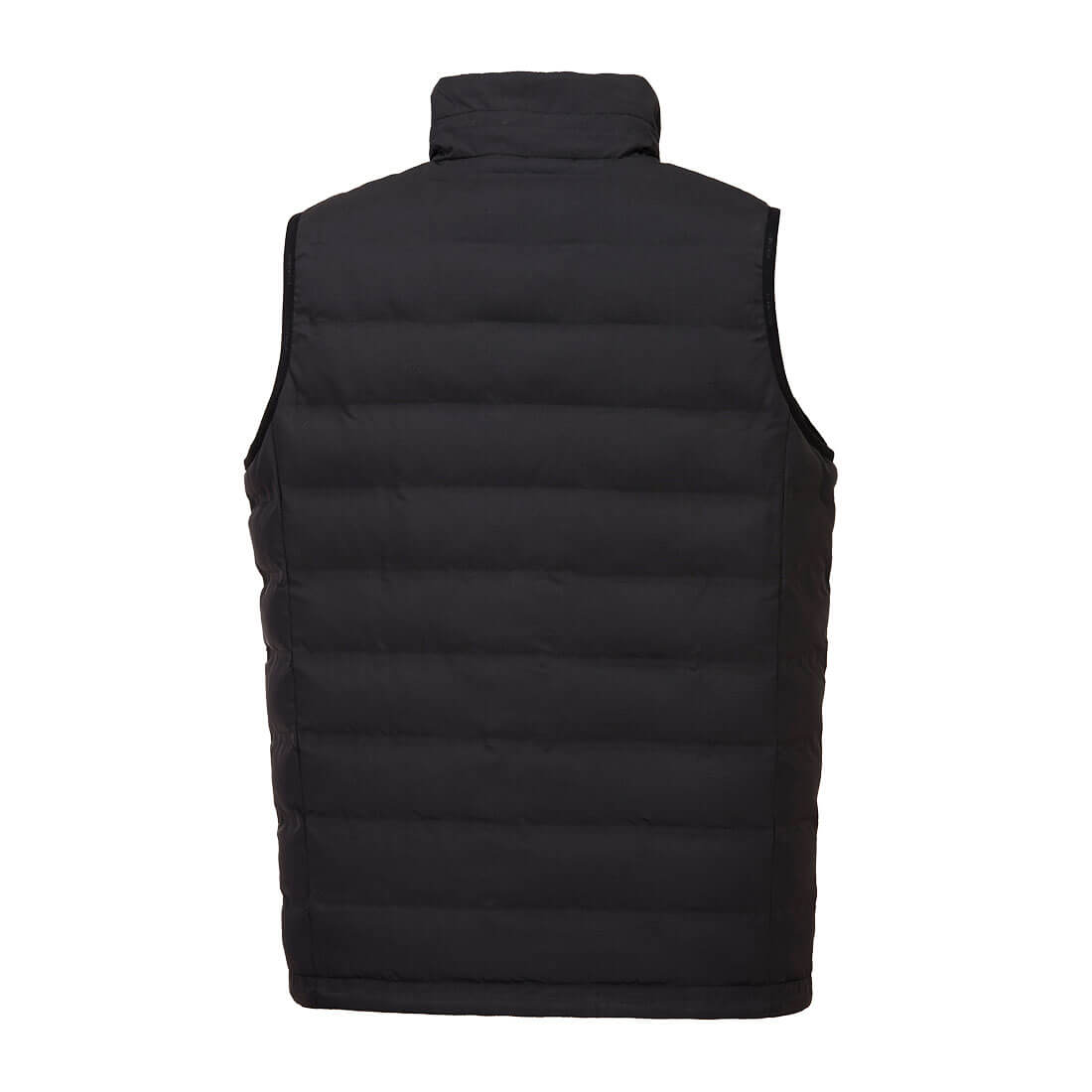 Ultrasonic Heated Tunnel Bodywarmer Black back