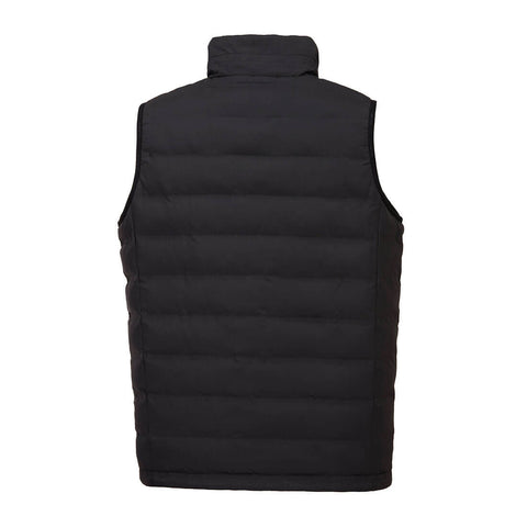 Ultrasonic Heated Tunnel Bodywarmer Black back