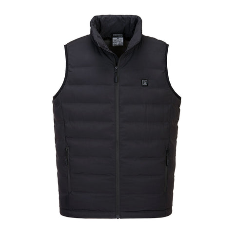 Ultrasonic Heated Tunnel Bodywarmer Black