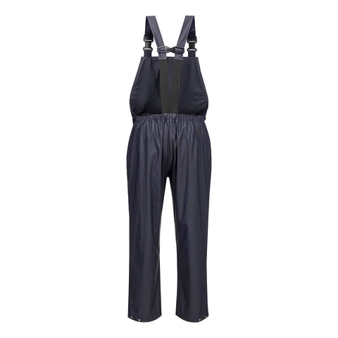 Flexatex Chem Bib and Brace Navy back