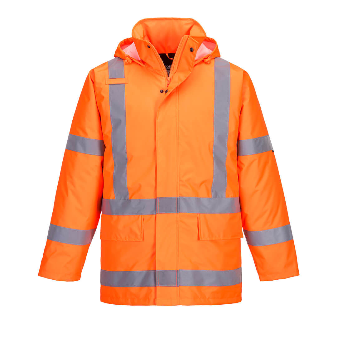 TTMC-W23 X Back Winter Traffic Jacket Orange