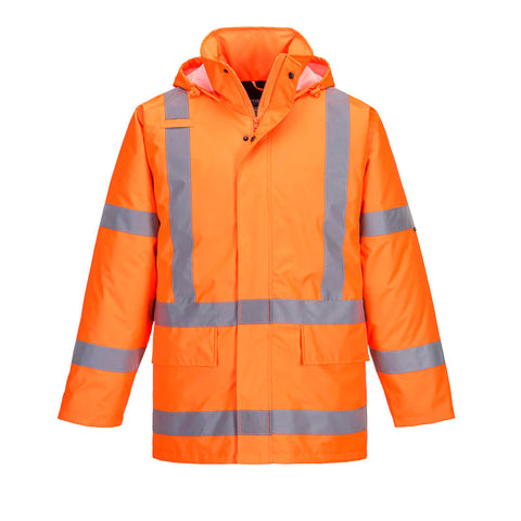TTMC-W23 X Back Winter Traffic Jacket Orange