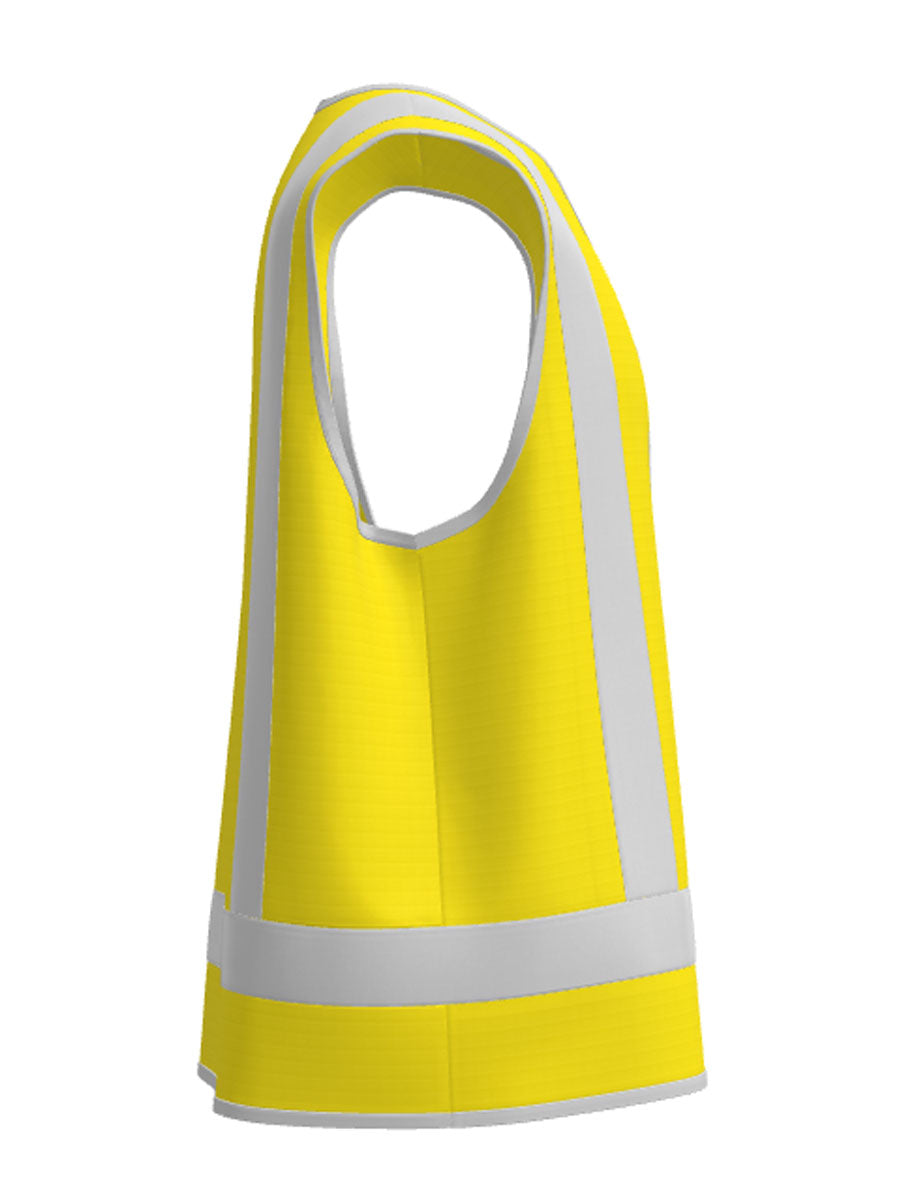 Unisex Adults Hi-Vis Vest With Reflective Tape detail